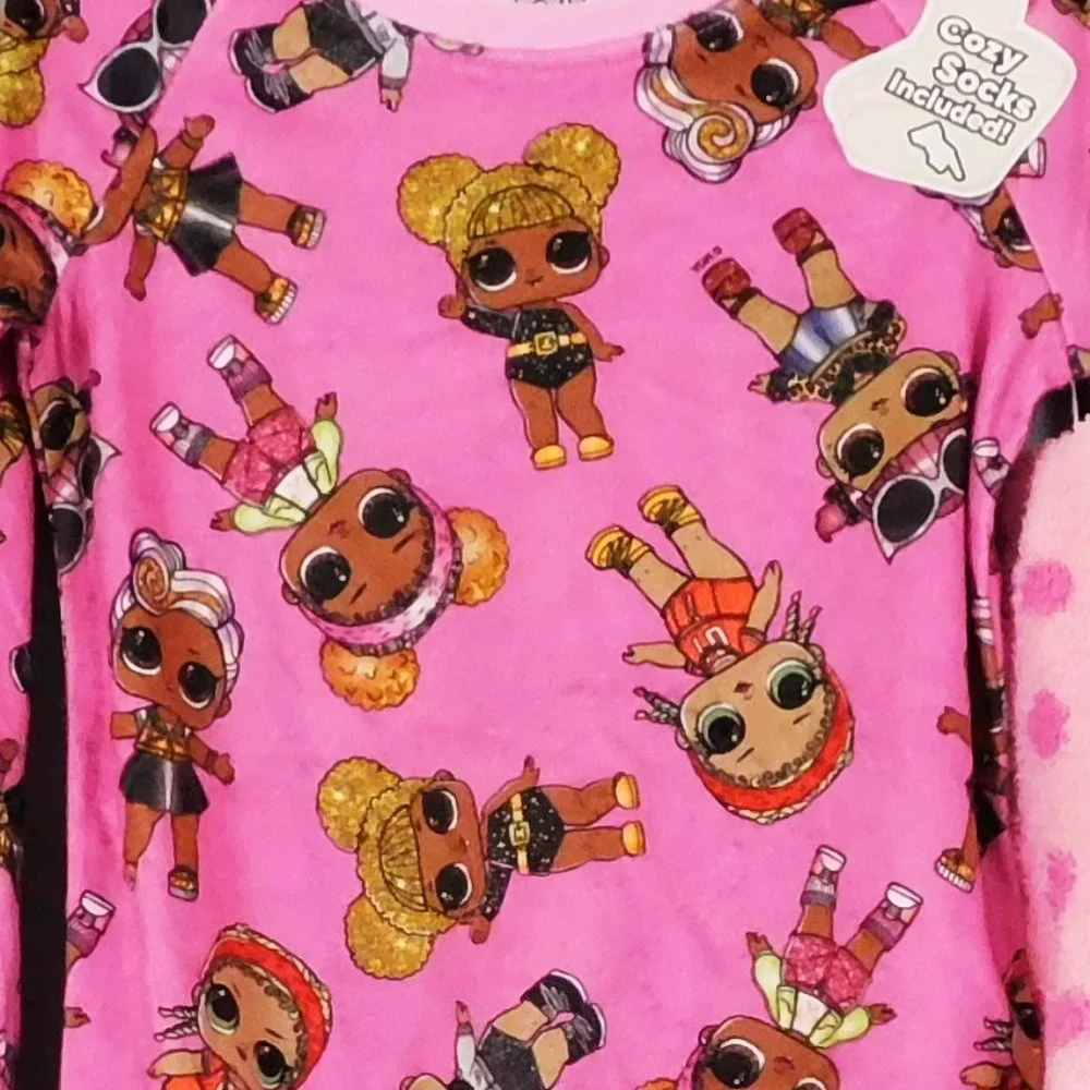 L.O.L Surprise‎ Girl Pajama Set Pink New XS